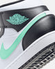Jordan Air Jordan 1 Mid White/Green Glow