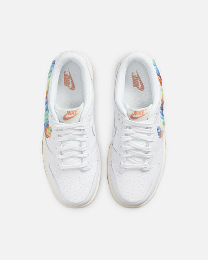 Nike Kids' Dunk Low (GS) White/Multi-coloured