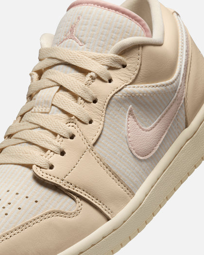 Jordan Women's Air Jordan 1 Low SE "Linen" Muslin/Legend Pink