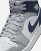 Jordan Air Jordan 1 Mid "Georgetown" White/Midnight Navy