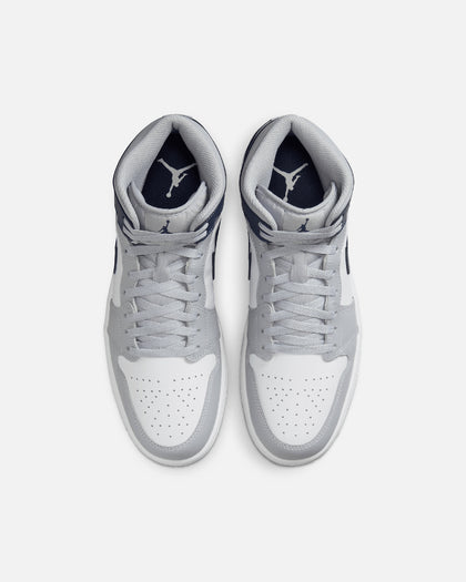 Jordan Air Jordan 1 Mid "Georgetown" White/Midnight Navy