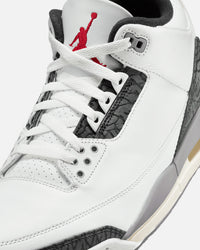 Jordan Air Jordan 3 Retro "Cement Grey" Summit White/Fire Red Cement