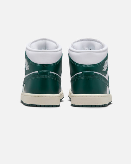 Jordan Women's Air Jordan 1 Mid "Oxidised Green" White/Oxidized Green
