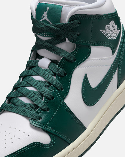 Jordan Women's Air Jordan 1 Mid "Oxidised Green" White/Oxidized Green