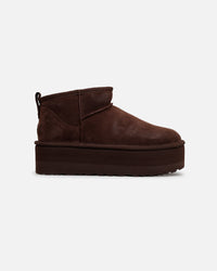 Ugg Boots Women's Ultra Mini Platform Dark Cedar