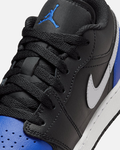 Jordan Kids' Air Jordan 1 Low (GS) Black/White-Game Royal