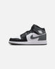 Jordan Kids' Air Jordan 1 Mid (GS) Black/Iron Grey