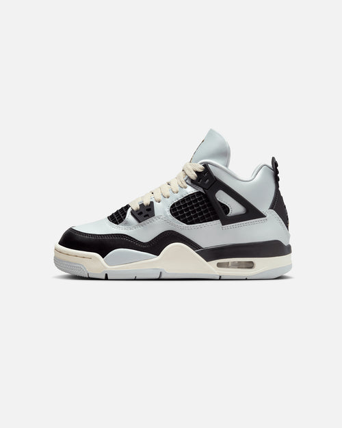 Jordan Kids' Air Jordan 4 Retro (GS) 'Pure Platinum' Pure Platinum/Metallic Gold