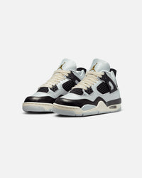 Jordan Kids' Air Jordan 4 Retro (GS) 'Pure Platinum' Pure Platinum/Metallic Gold