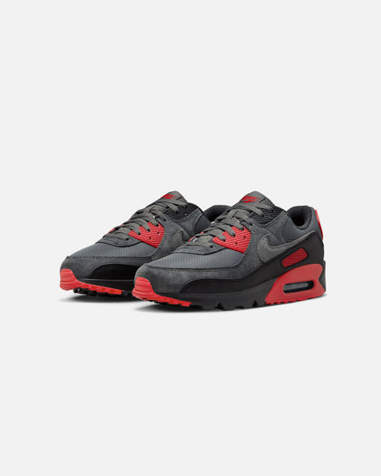 Nike Air Max 90 Black/Smoke Grey/Fire Red
