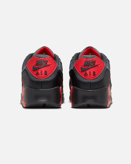 Nike Air Max 90 Black/Smoke Grey/Fire Red