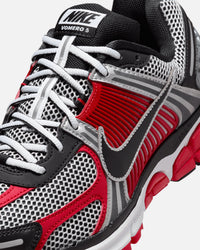 Nike Zoom Vomero 5 Metallic Silver/Black-University Red