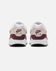 Nike Women's Air Max 1 White/Night Maroon-Phantom Black