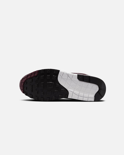 Nike Women's Air Max 1 White/Night Maroon-Phantom Black