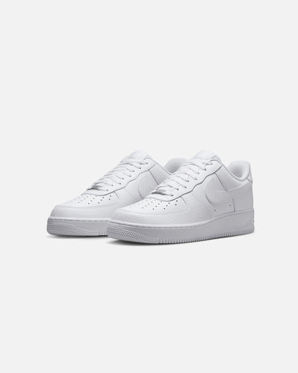 Nike Air Force 1 '07 Texture "Carbon Fibre" White/White