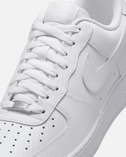 Nike Air Force 1 '07 Texture "Carbon Fibre" White/White