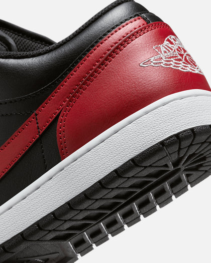 Jordan Air Jordan 1 Low "Bred" Black/Varsity Red-Summit White
