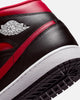 Jordan Air Jordan 1 Mid "Bred" Black/Varisty Red-Summit White