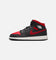 Jordan Kids' Air Jordan 1 Mid (GS) Black/Varsity Red