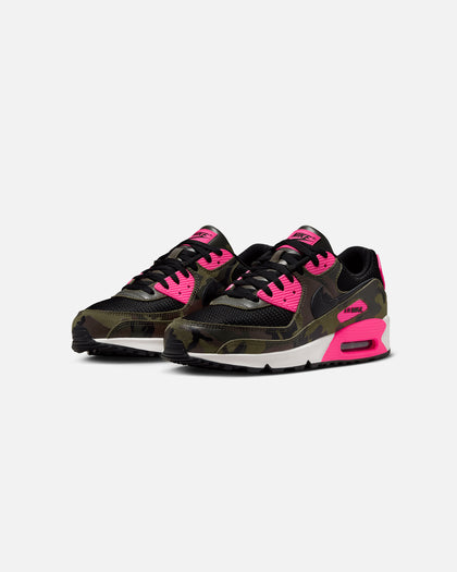 Nike Air Max 90 Premium "Camo" Camo-Sequaia/Black/Hyper Pink