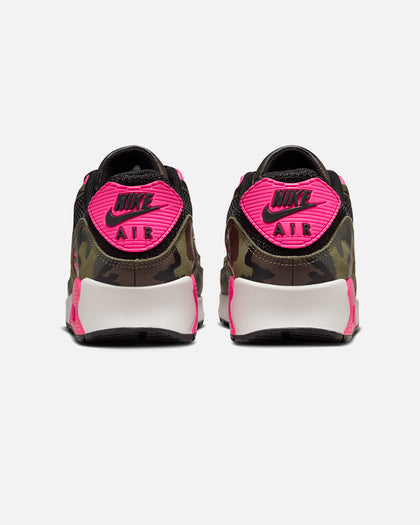 Nike Air Max 90 Premium "Camo" Camo-Sequaia/Black/Hyper Pink