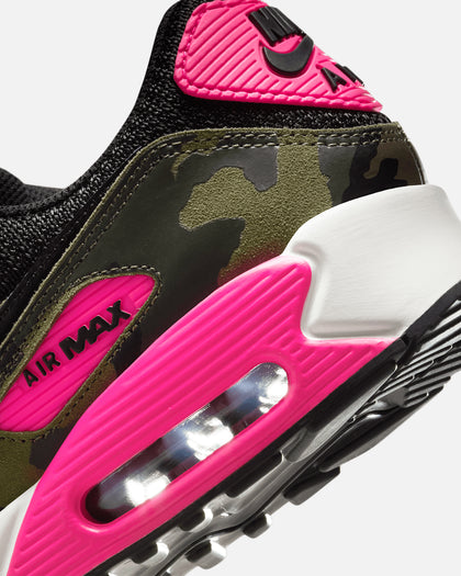 Nike Air Max 90 Premium "Camo" Camo-Sequaia/Black/Hyper Pink