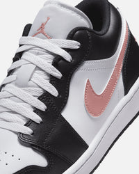 Jordan Air Jordan 1 Low "Black Rust" White/Pink
