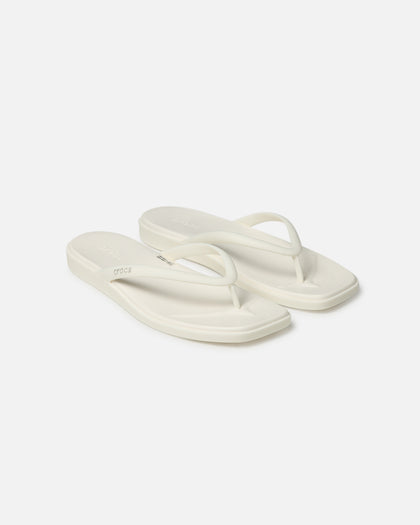 Crocs Women's Miami Flip Chalk