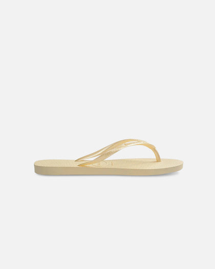 Havaianas Women's Slim Basic Thongs Butter