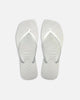 Havaianas Women's Slim Square Thongs White