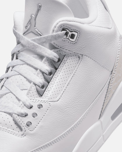 Jordan Air Jordan 3 Retro "Pure Money" White/Silver