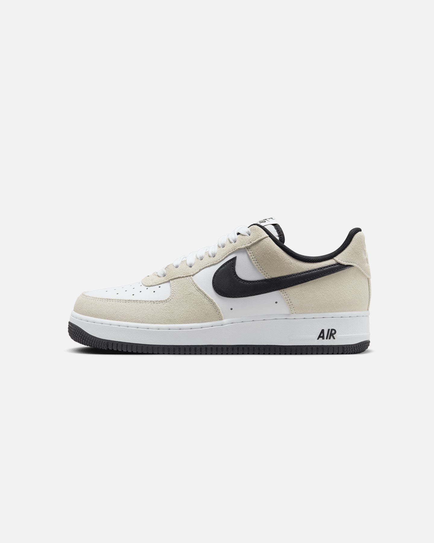 air force 1 lv8 white white black