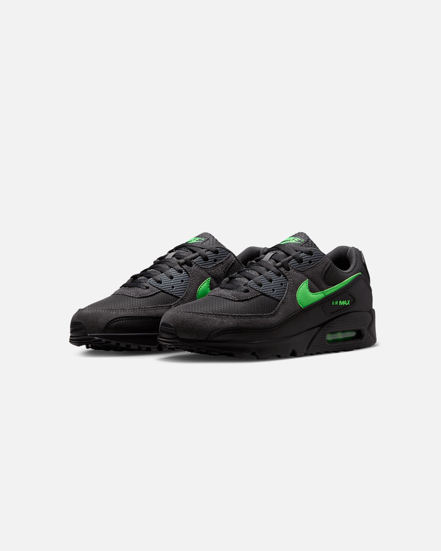 nike shoes green black