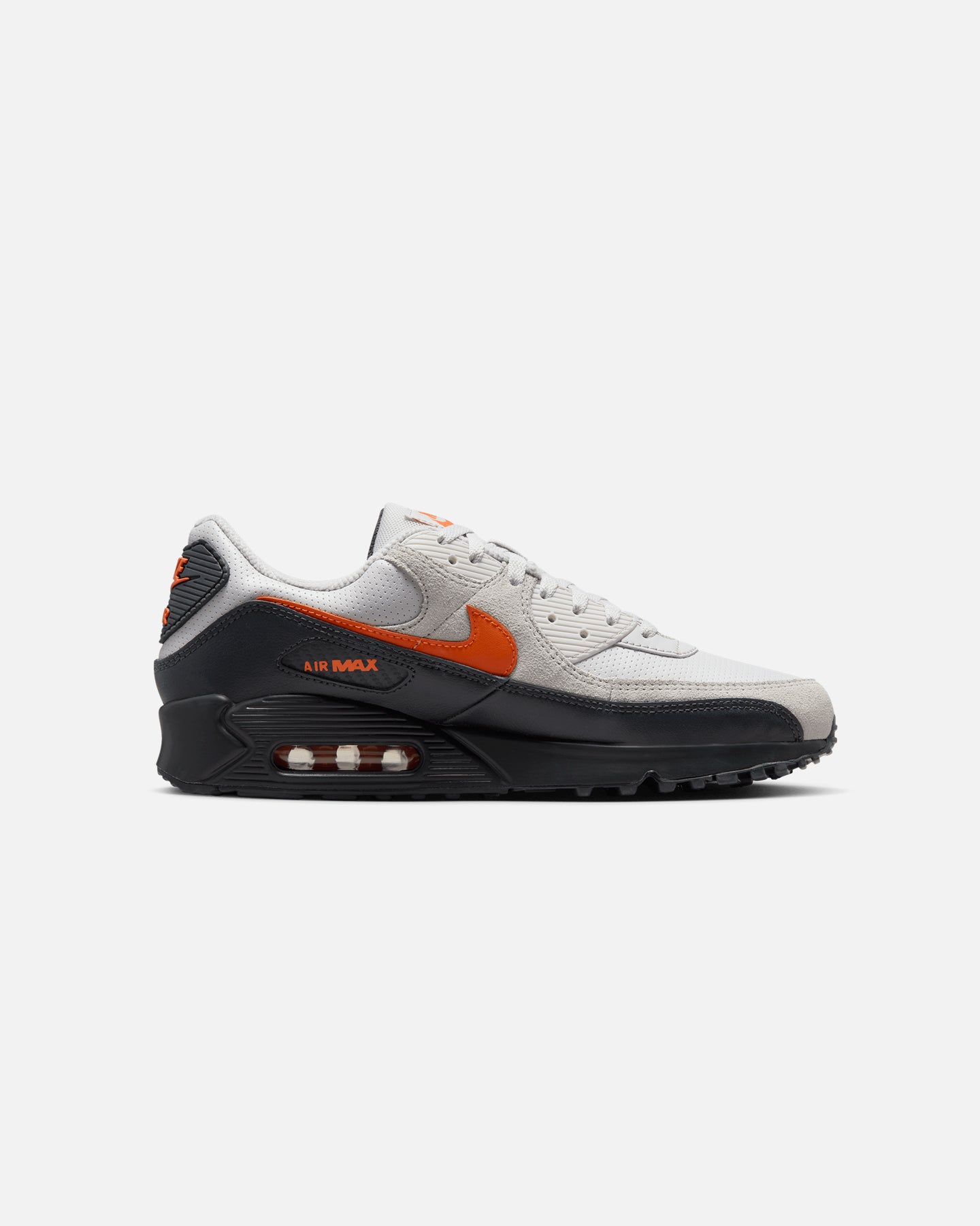 nike air max 90 black orange grey
