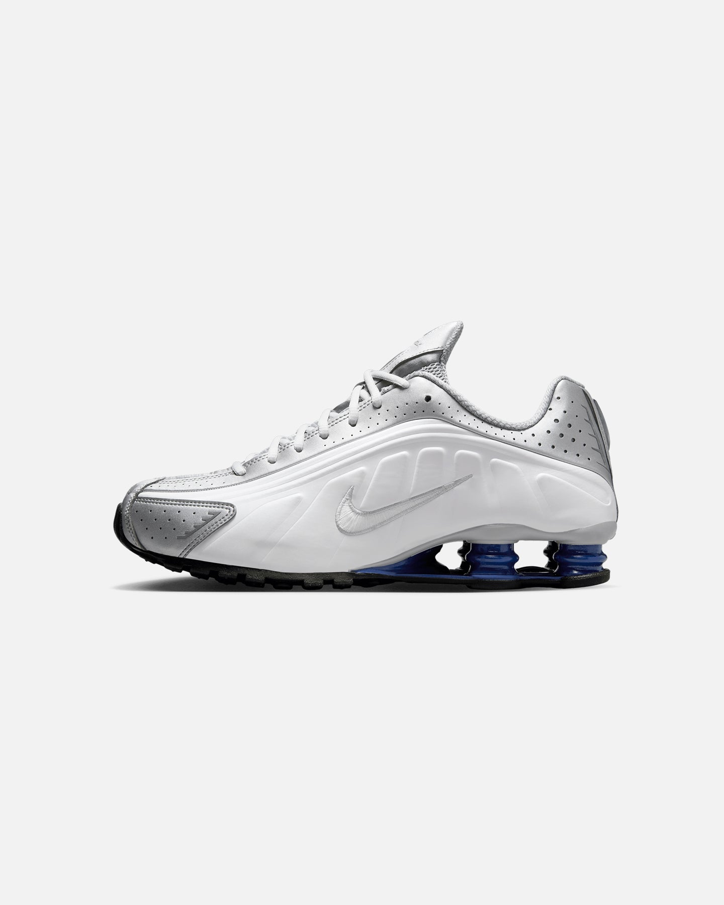 Nike Shox R4 White/White-Metallic | Culture Kings NZ