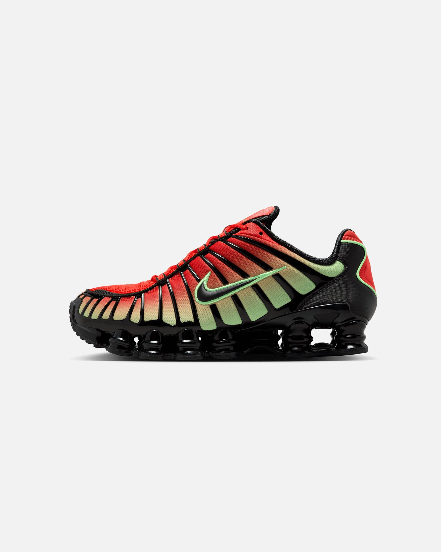nike shox tl red and black