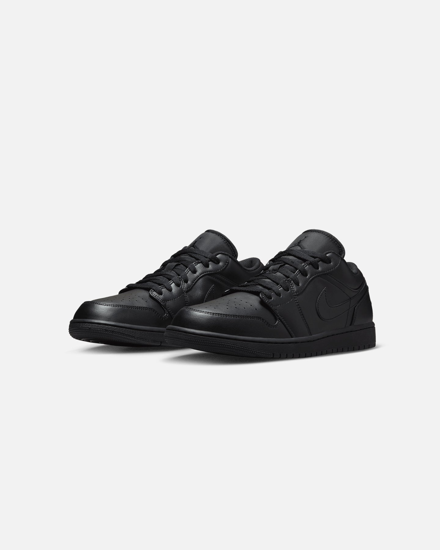 nike air jordan 1 retro low triple black
