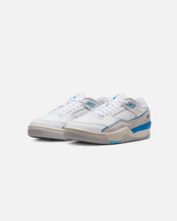 Jordan Flight Court White/Blue