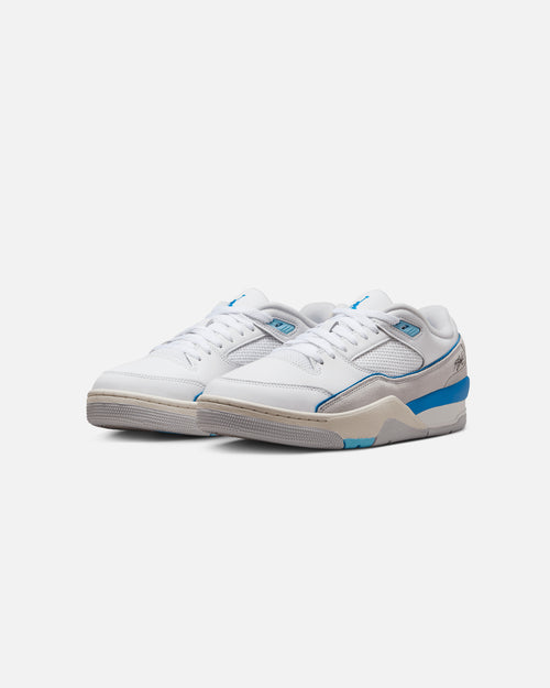 Jordan Flight Court White/Blue
