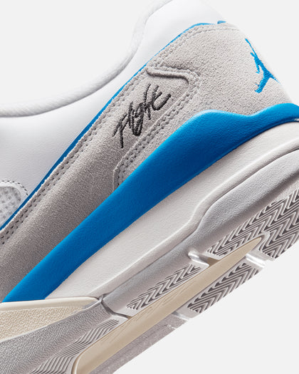 Jordan Flight Court White/Blue