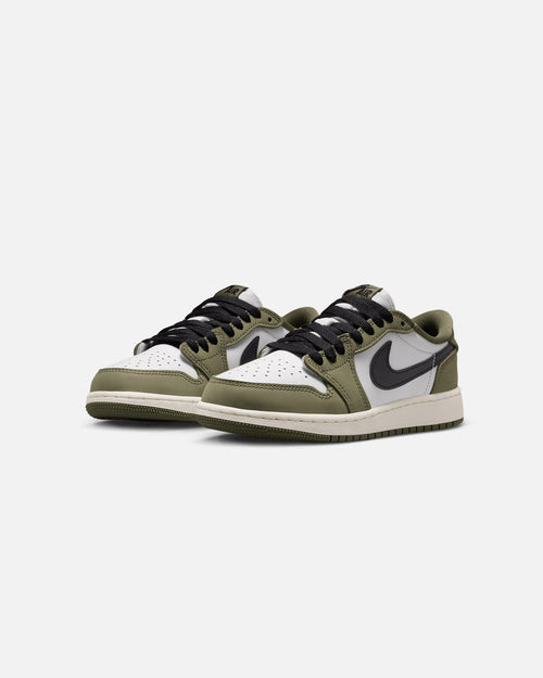 Jordan Kids' Air Jordan 1 Retro Low "Medium Olive" (GS) Medium Olive