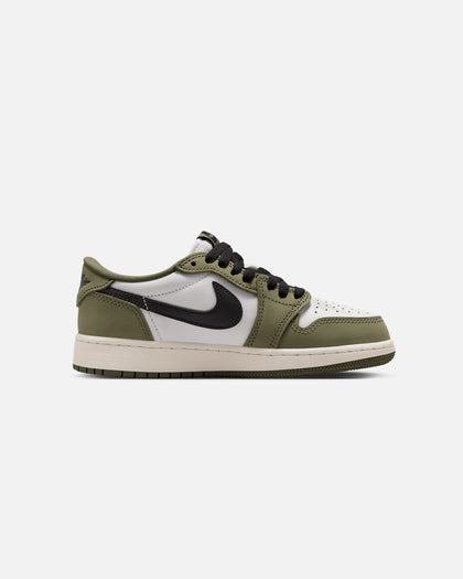Jordan Kids' Air Jordan 1 Retro Low "Medium Olive" (GS) Medium Olive