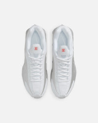 Nike Shox R4 White/Metallic Silver