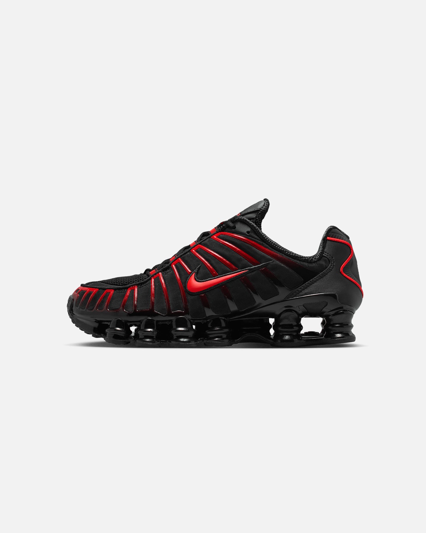 red nike shox tl