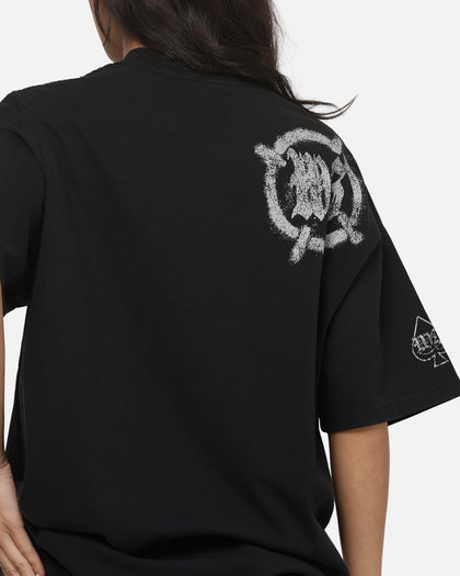 Worship Catharsis Box Crop T-Shirt Washed Black
