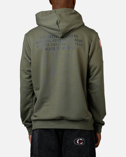 Nike Philadelphia Eagles Salute To Service Hoodie Olive