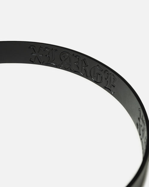 X-Large Old English Reversible Belt Black