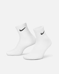 Nike Everyday Cotton Cushioned Ankle Socks 6 Pack White/Black