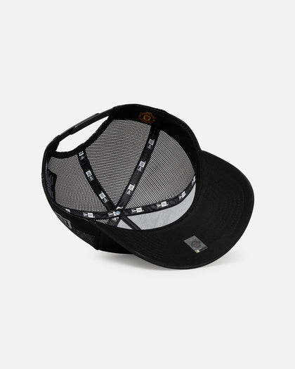 New Era Manchester United FC Reflective A-Frame Trucker Snapback Black