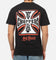 West Coast Choppers Choppers Cross T-Shirt Black